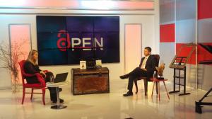 TV Author Interview MTV Open with Tony Jeton Selimi and Zerijeta Jajaga