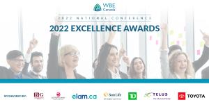 WBE Canada Announces 2022 Excellence Awards Finalists