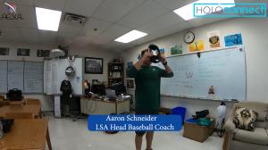 Baseball prodigy uses holographic teleportation technology for batting practice: metaverse 11