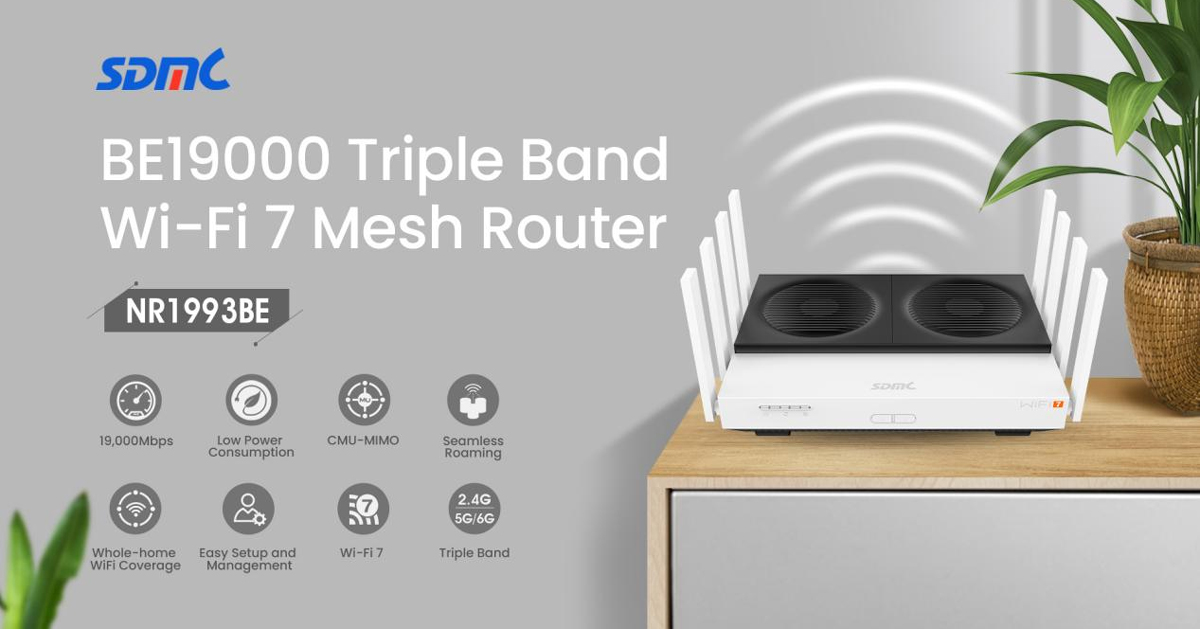 Wi-Fi 7 Mesh Router - SDMC Tech