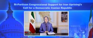 Maryam Rajavi, the President-elect of the National Council of Resistance of Iran addresses the October 21, 2022 virtual event by Bi-partisan Members of U.S. Congress in support of Iran uprisings.