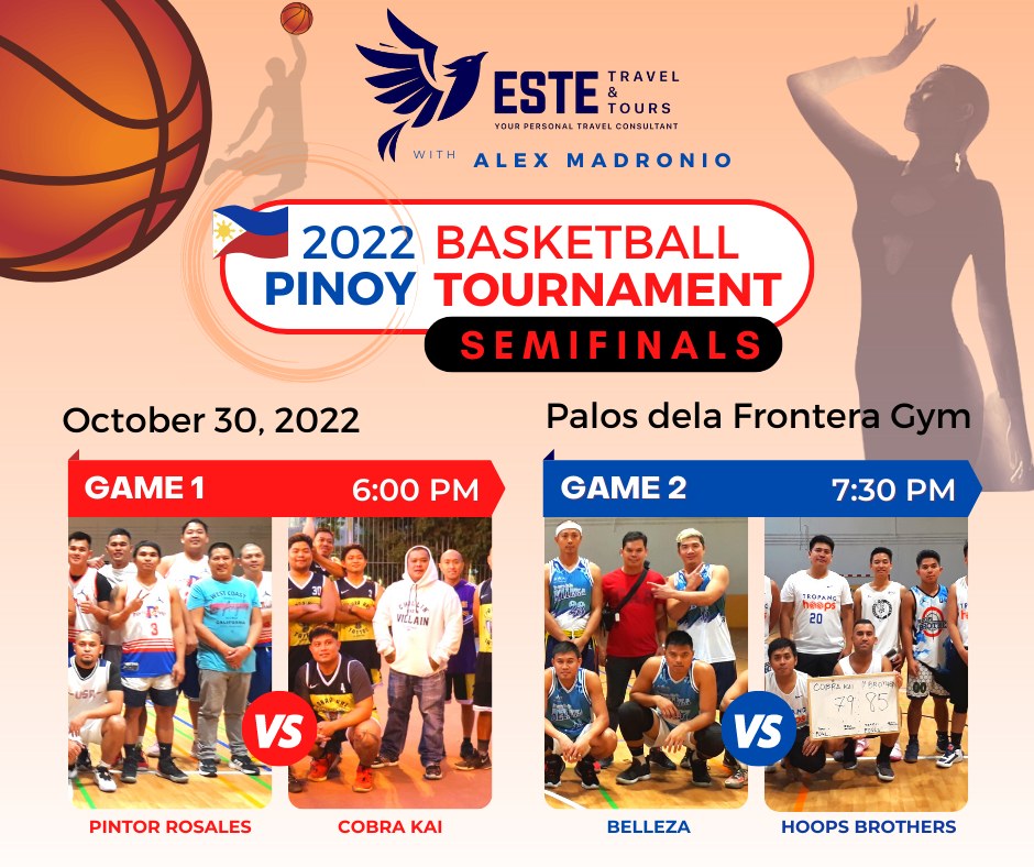 Pinoy Basketball Tournament in Madrid Inches Closer to the Finals Let