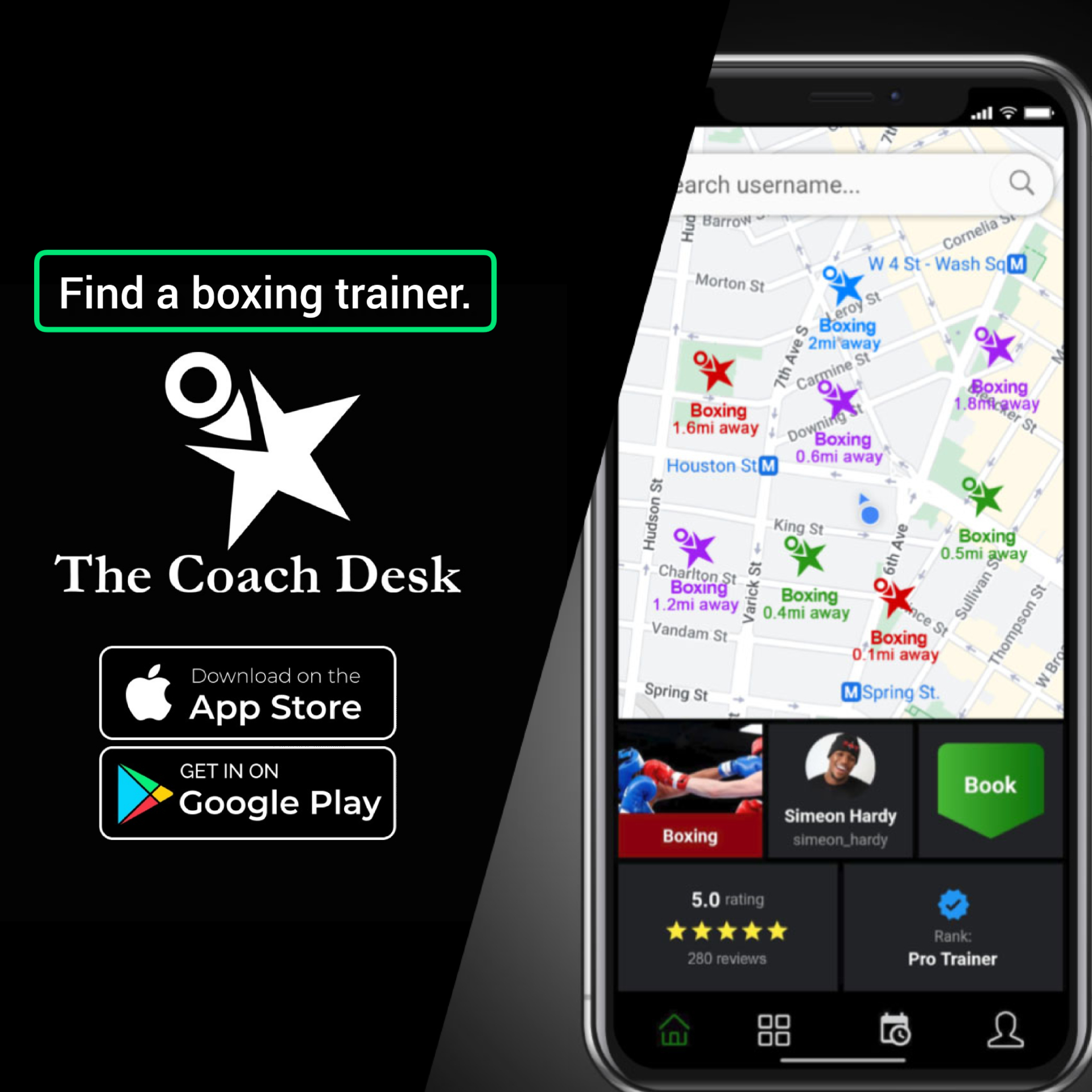 Introducing The Coach Desk App – The Ultimate Platform for Finding and  Booking Boxing Trainers