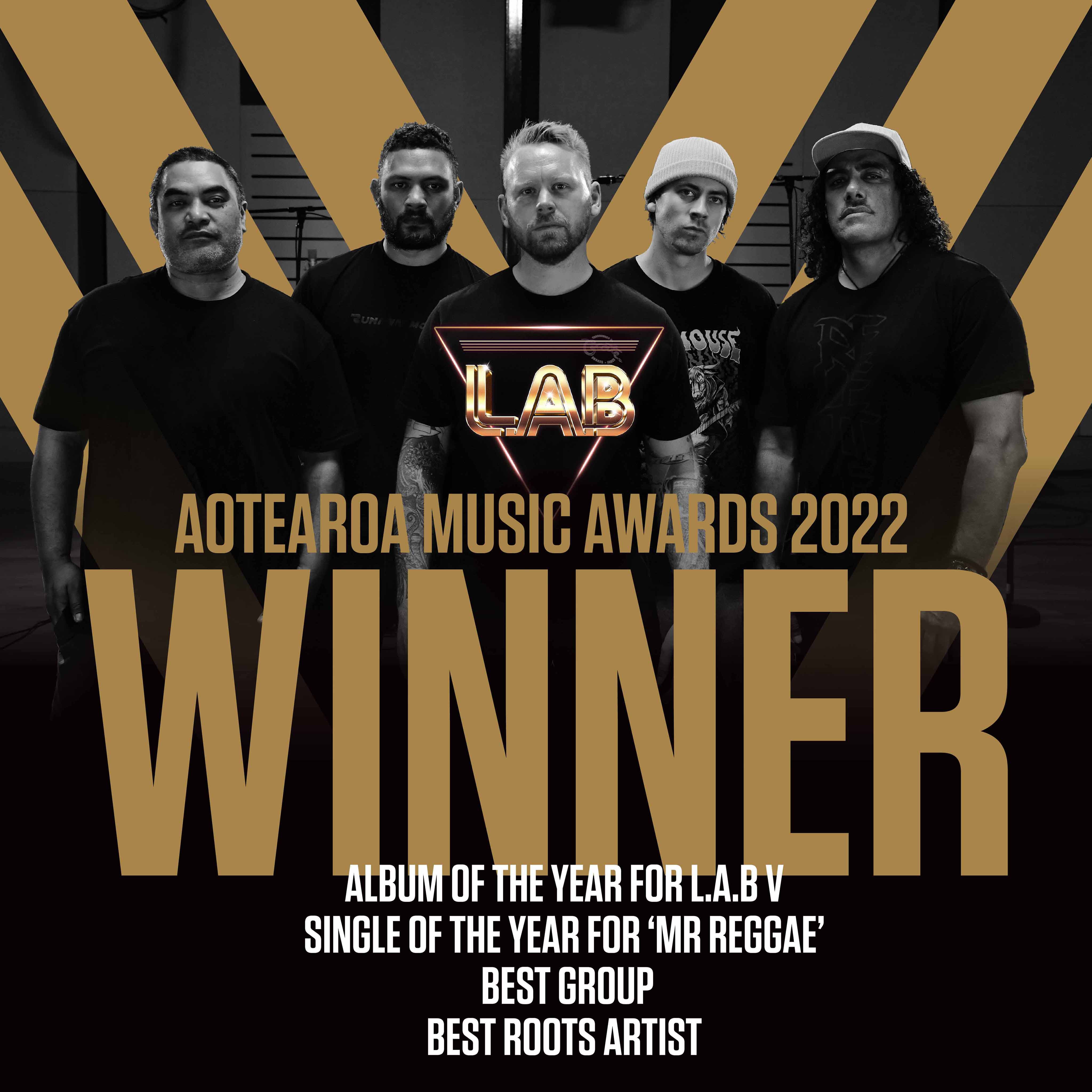 L.A.B Take Home Four 2022 Aotearoa Music Awards Including The Three Big ...