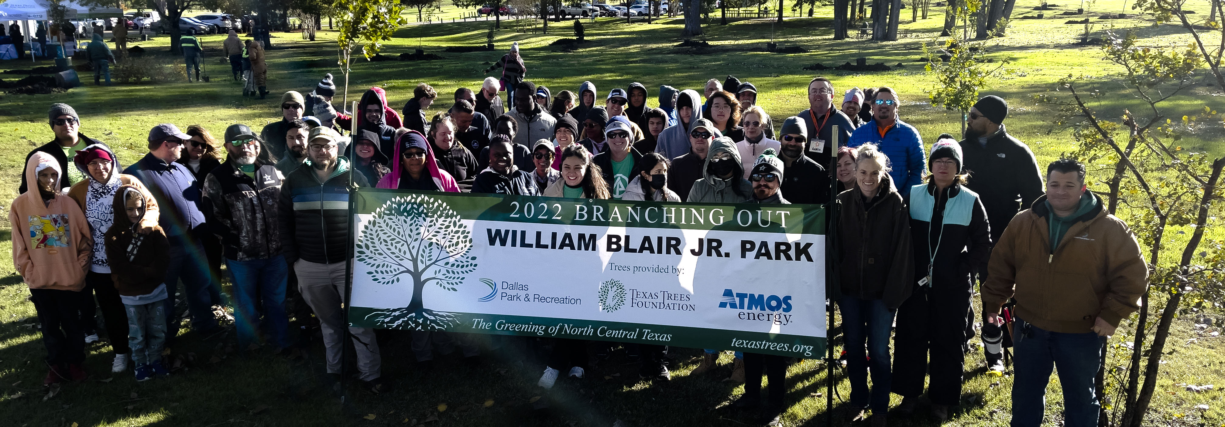 Dallas William Blair Jr. Park Receives New Trees Thanks to Community 