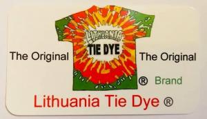 Lithuania Tie Dye T-Shirts, Lithuanian Slam-Dunking Skeleton uniforms & tees official merchandise/ Official Licensor/ Greg Speirs. All Rights Reserved.