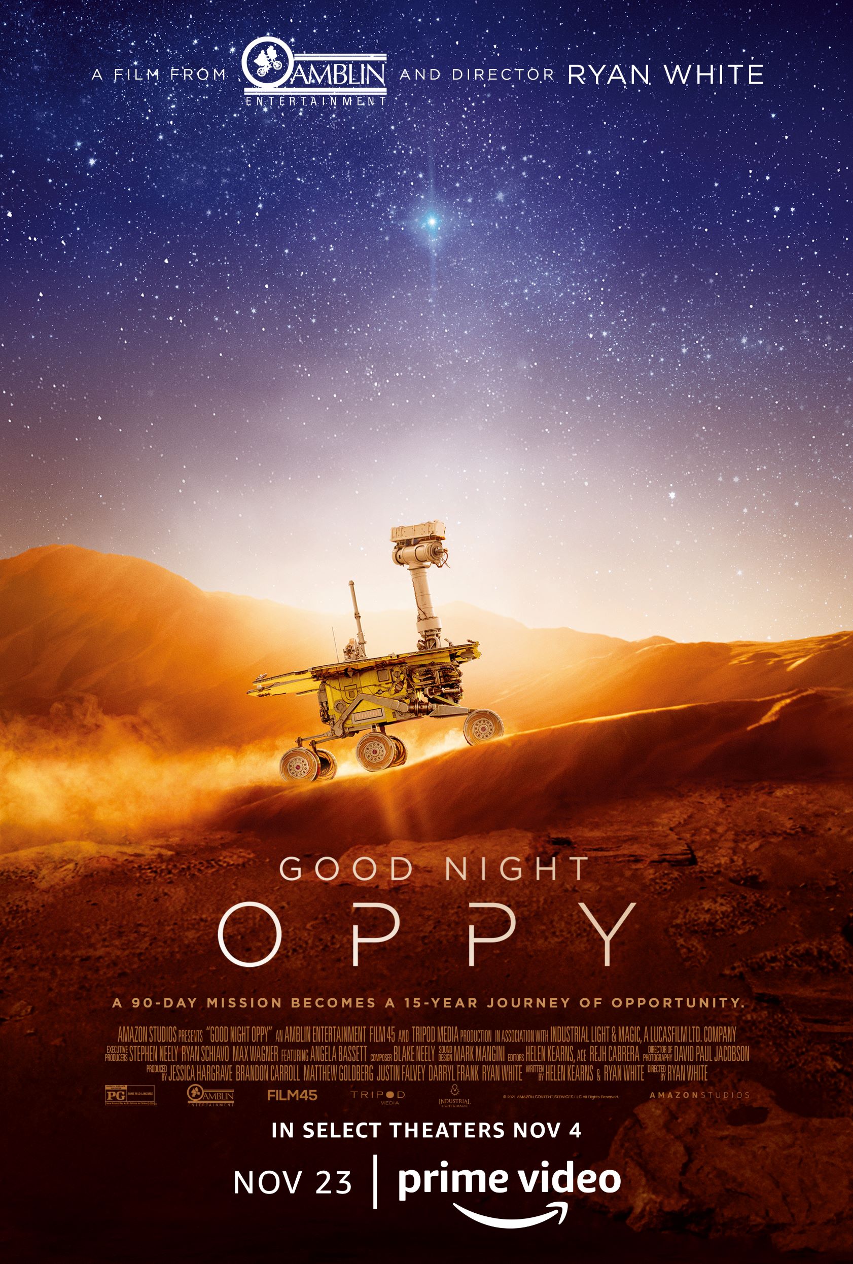 Good Night Oppy Releases on Prime Video Today