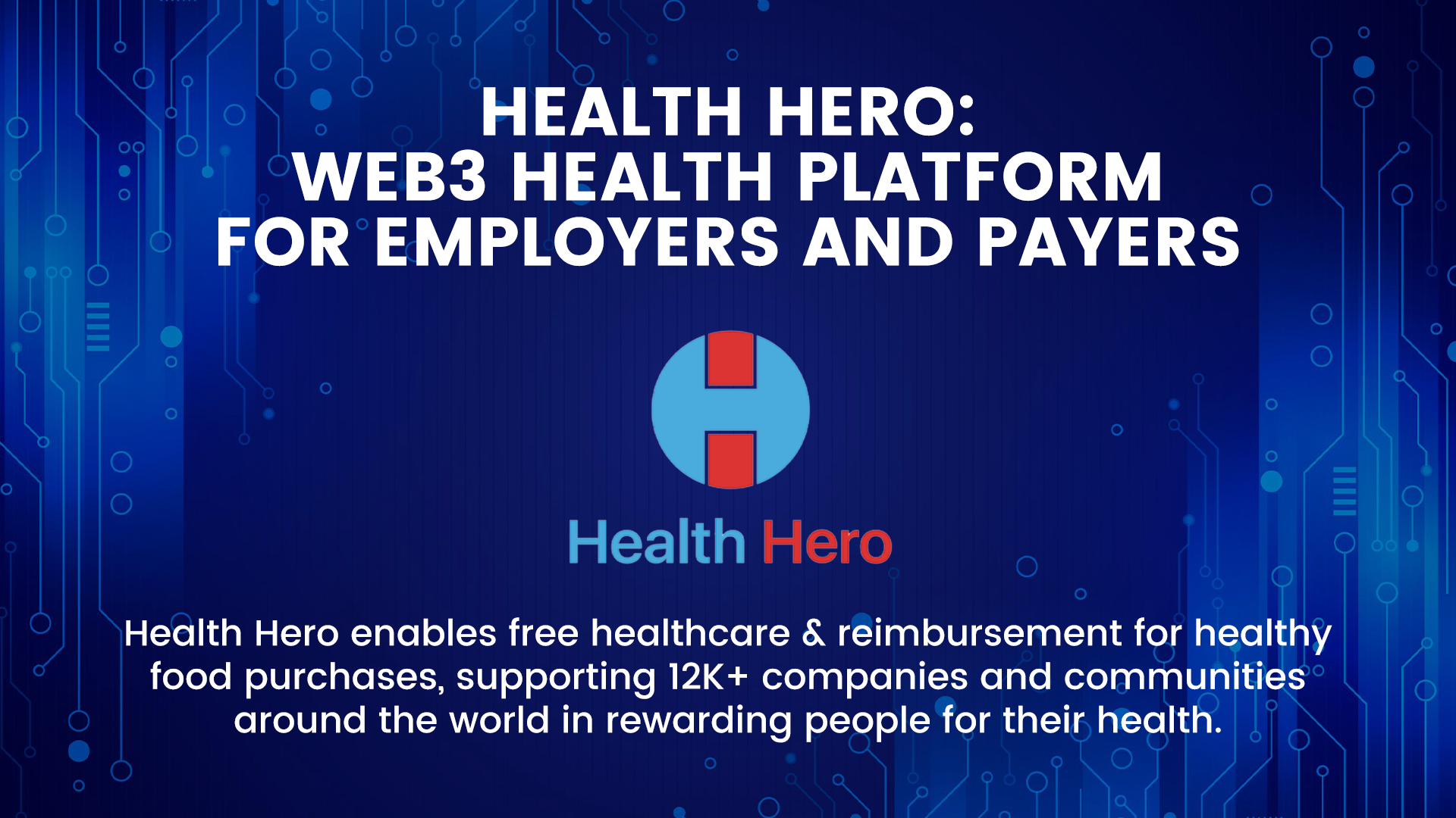 Health Hero 3 Health Platform for Employers and Payers Financial