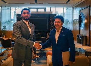 Kenes Rakishev and Sandeep Jajodia established a new joint venture in Kazakhstan