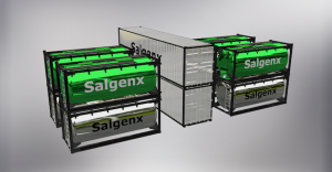 Salgenx S12MW 12,000 kWh Grid Scale Thermal and Electrical Energy Storage Battery