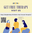 A Brighter Day Charity infographic for their tele-therapy partnership with Betterhelp