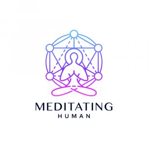 Meditating Human's Logo