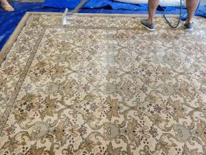 Persian rug cleaning to remove spots and traffic stains