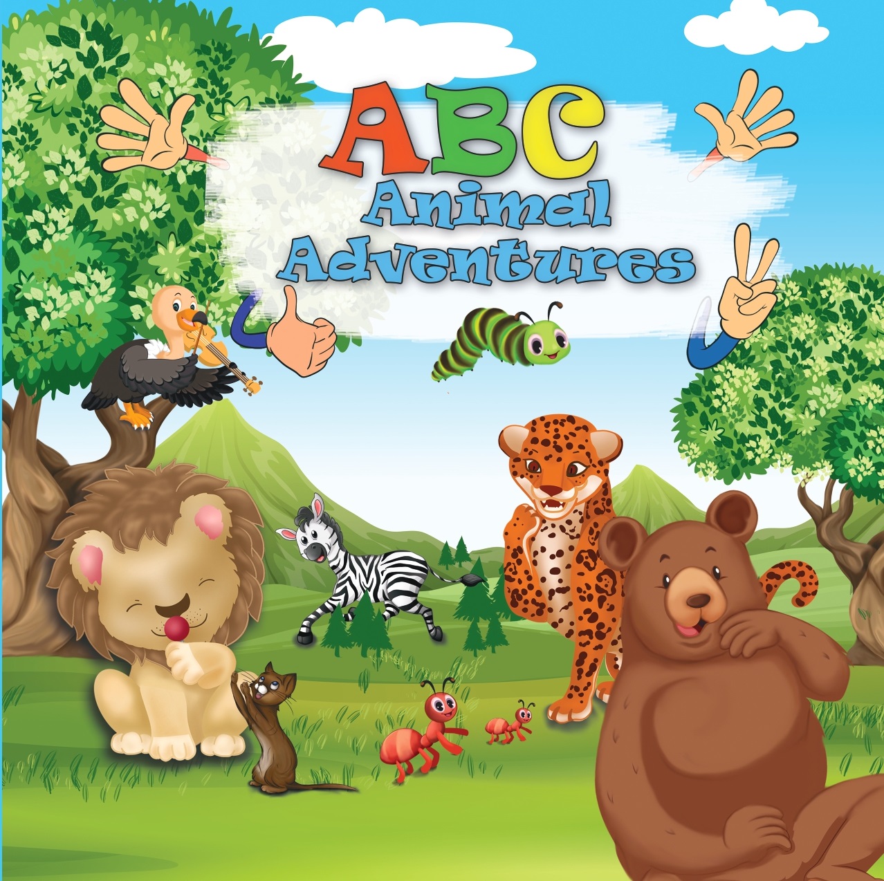 ABC Animal Adventures – A Vibrant Book Of Friendly Characters For Learning  The ABCs