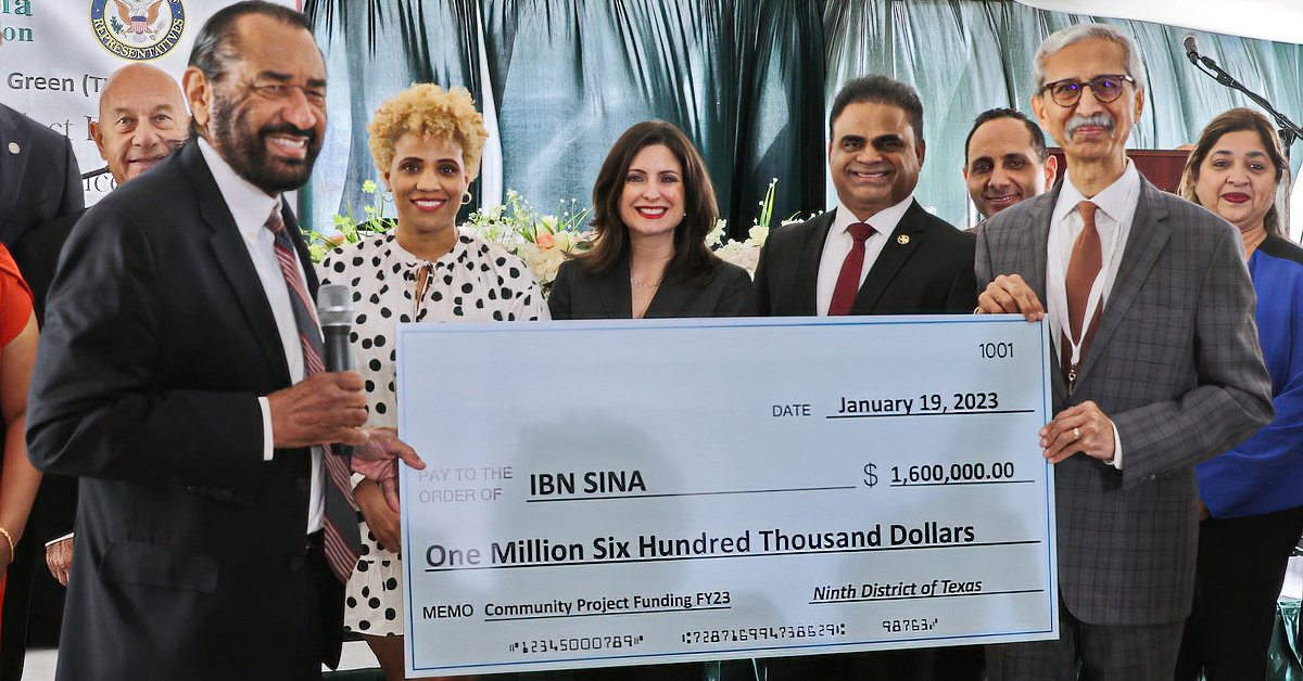 IBN SINA FOUNDATION RECEIVES GRANT - MENTAL WELLNESS SERVICES EXPANDED ...