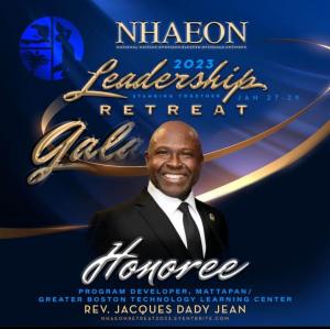 Rev. Jacques Dady Jean to receive NHAEON Leadership Award