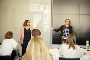 Wolf and Heron founders Kara Davidson and Stephanie Judd