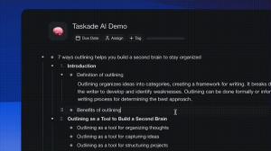 Taskade AI Debuts: Transform Collaborative Writing With Dynamic Mind ...