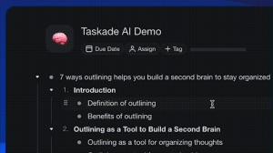 Taskade AI Debuts: Transform Collaborative Writing with Dynamic Mind ...