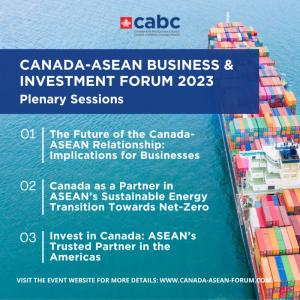 Canada-ASEAN Business and Investment Forum Plenary Sessions