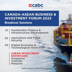 Canada-ASEAN Business and Investment Forum Breakout Sessions