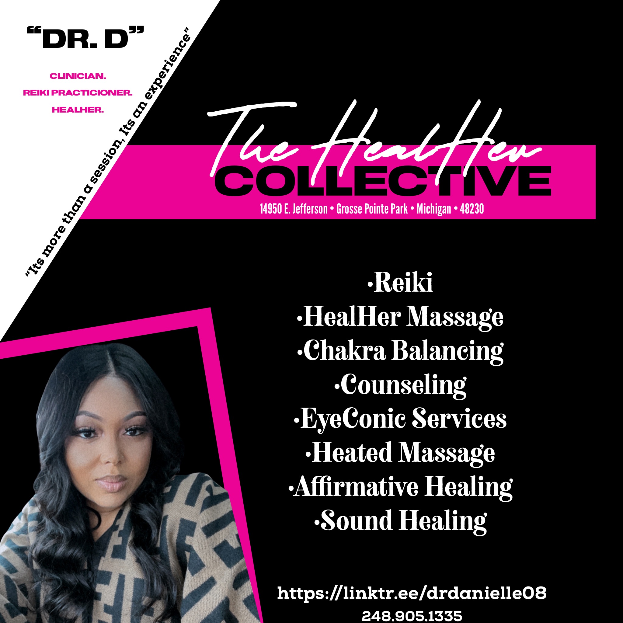 Detroit Owner of The HealHer Collective, Dr. Danielle Benson
