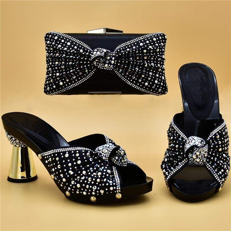 Fashionable High Heel Shoes With Matching Pretty Hand Bag for Women -  Online Furniture Store - My Aashis