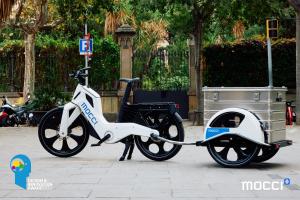 World sensation - a real innovation and evolution of bikes: mocci Smart Pedal Vehicle made in Germany.