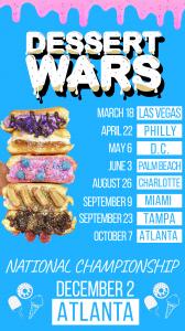 Dessert Wars 2023 Tour