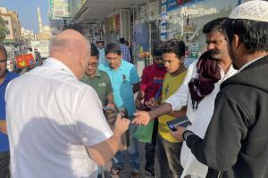 Pain Relief International distributes 3500 nano-tech patches to workers