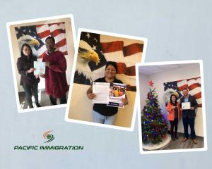 Immigrants get their paperwork completed and approved thanks to Pacific Immigration Services