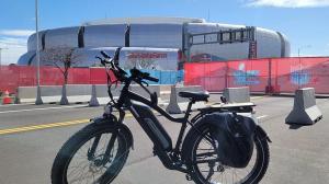 Himiway Bike at 2023 Super Bowl