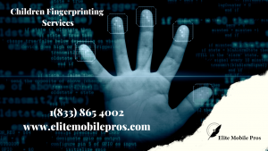 Children Fingerprinting Services