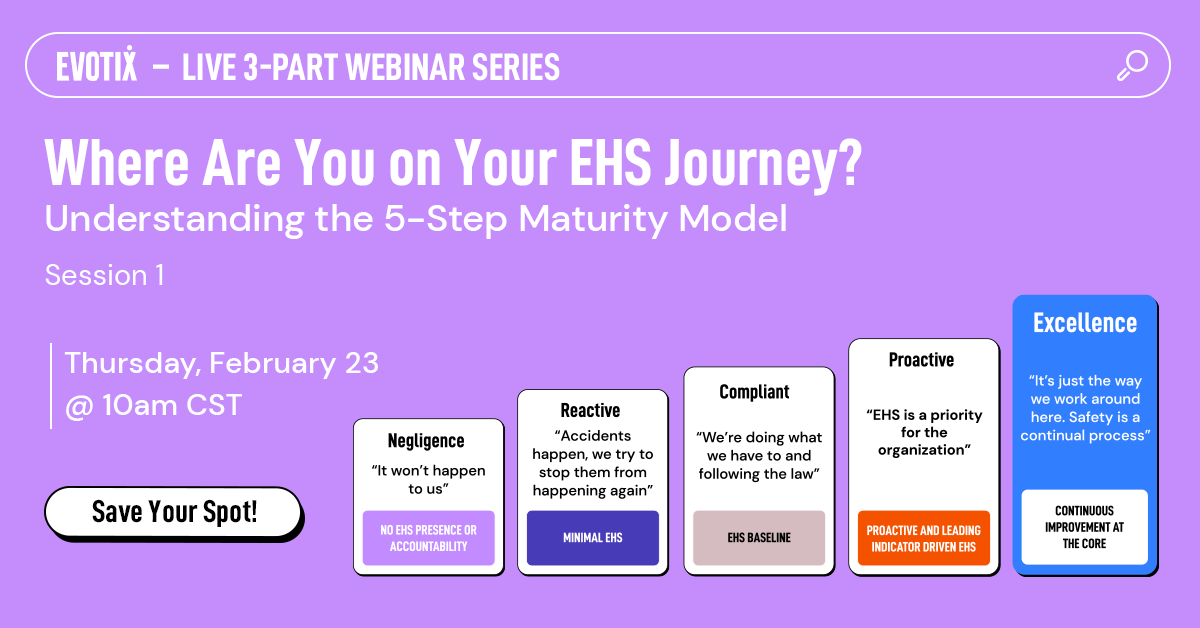 Evotix Introduces Enhanced EHS Maturity Model to Guide Organizations ...