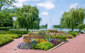Nearby botanical gardens are among the many amenities that make Winnetka, IL, #1 on Dwellics.com's list of 'Top 100 Best Cities to Raise a Family in the Midwest' in 2023. The Village of Winnetka is situated on the shore of Lake Michigan just north of Chicago.