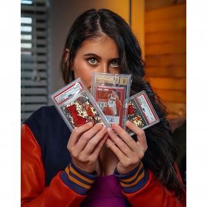 Famous Instagram Model Violet Summers has a card collection that is the