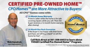 Your Home Sold Guaranteed Realty's Certified Pre-Owned Home™ Program