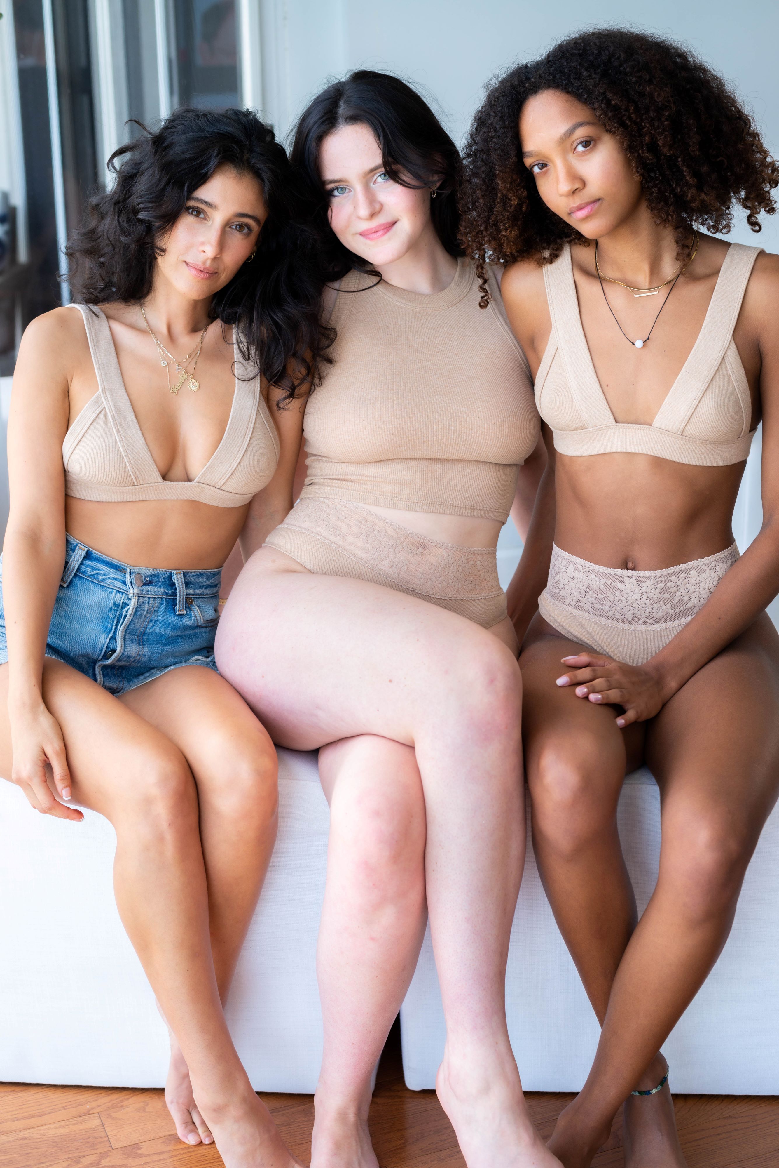 Higher Loyalty, New Sustainable Brand, Creates Undyed Organic Cotton Lace  Lingerie