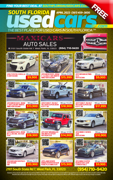 South Florida Used Cars Begins EDDM Every Door Direct Mail via USPS