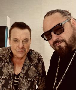 Pictured together,  legendary actor Tom Sizemore and director/writer Bruce Bellocchi