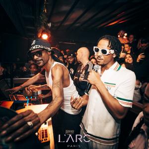 DJ Snoopadelic (Snoop Dogg) with son Cordell Broadus
