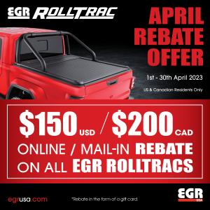 EGR RollTrac - The world's best electric roll cover for pickups