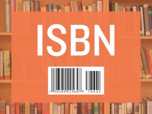 Book ISBN Text and Barcode