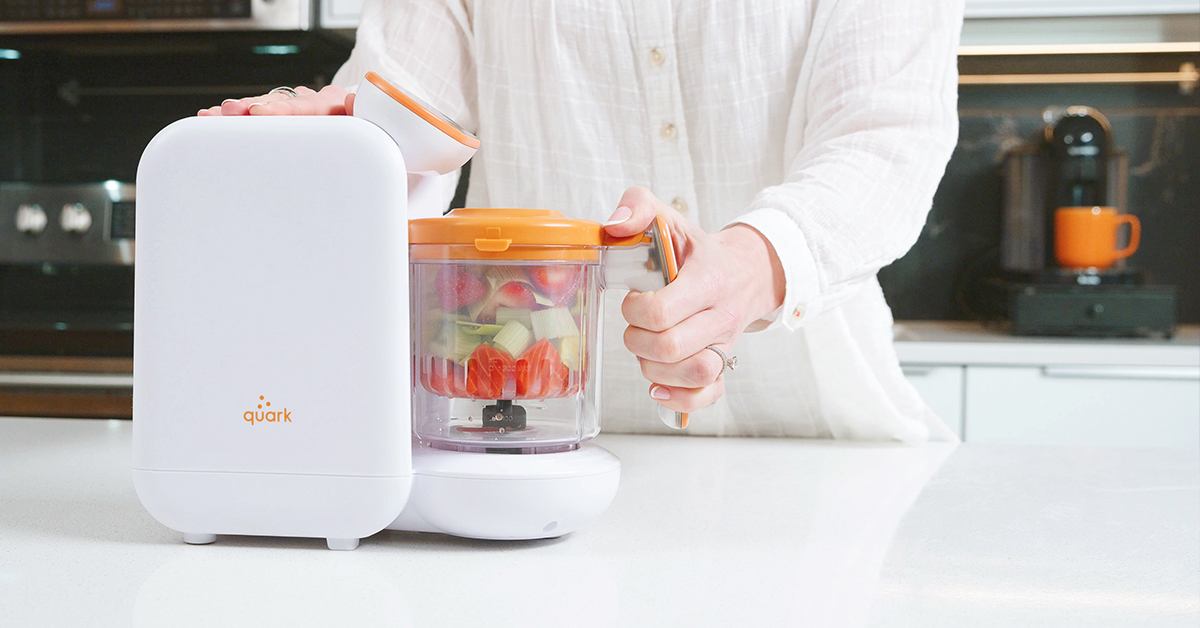 Quark - QUOOK: Baby Food Maker, Bottle Warmer and Sterilizer