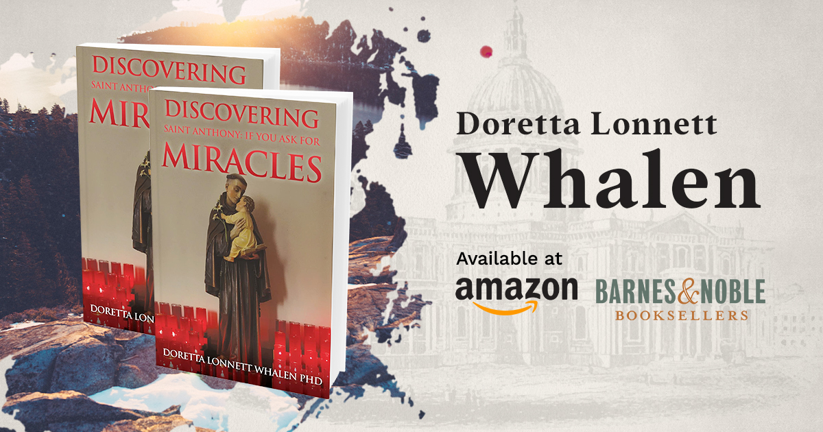 Doretta Whalen to Share Spiritual Awakening thru Her Book Discovering Saint  Anthony at LA Festival of Books 2023