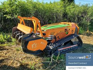 MDB Green Climber LV 800 PRO Remote Controlled Tool Carrier in Sourcewell Contract