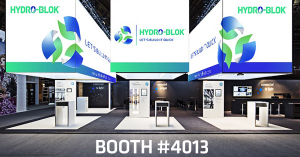 HYDRO-BLOK Coverings 2023 Booth