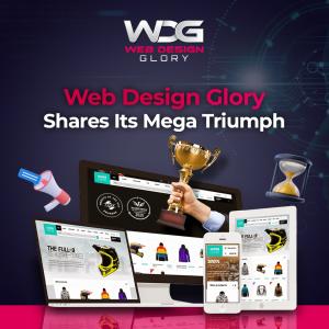 Web Design Glory Shares Its Mega Triumph