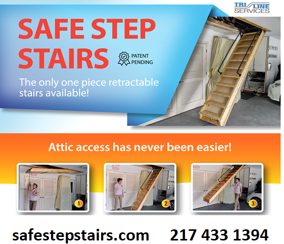 Safe Step Stairs - The Only One Piece Retractable Stairs On The Market