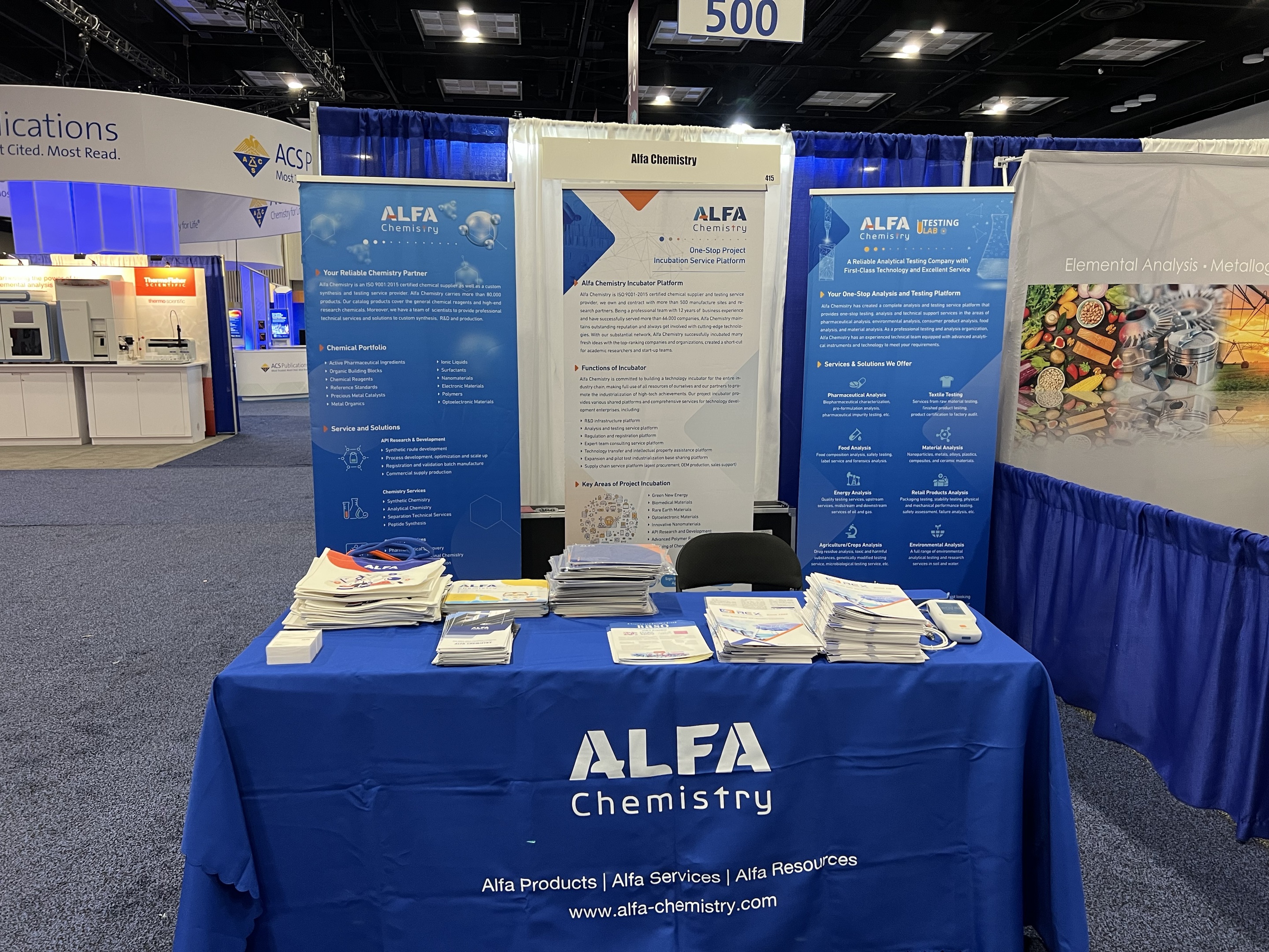 Alfa Chemistry's Journey at Pittcon 2023 and ACS Spring 2023 Has Come